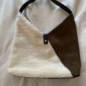Olive and Cream Women's Bag